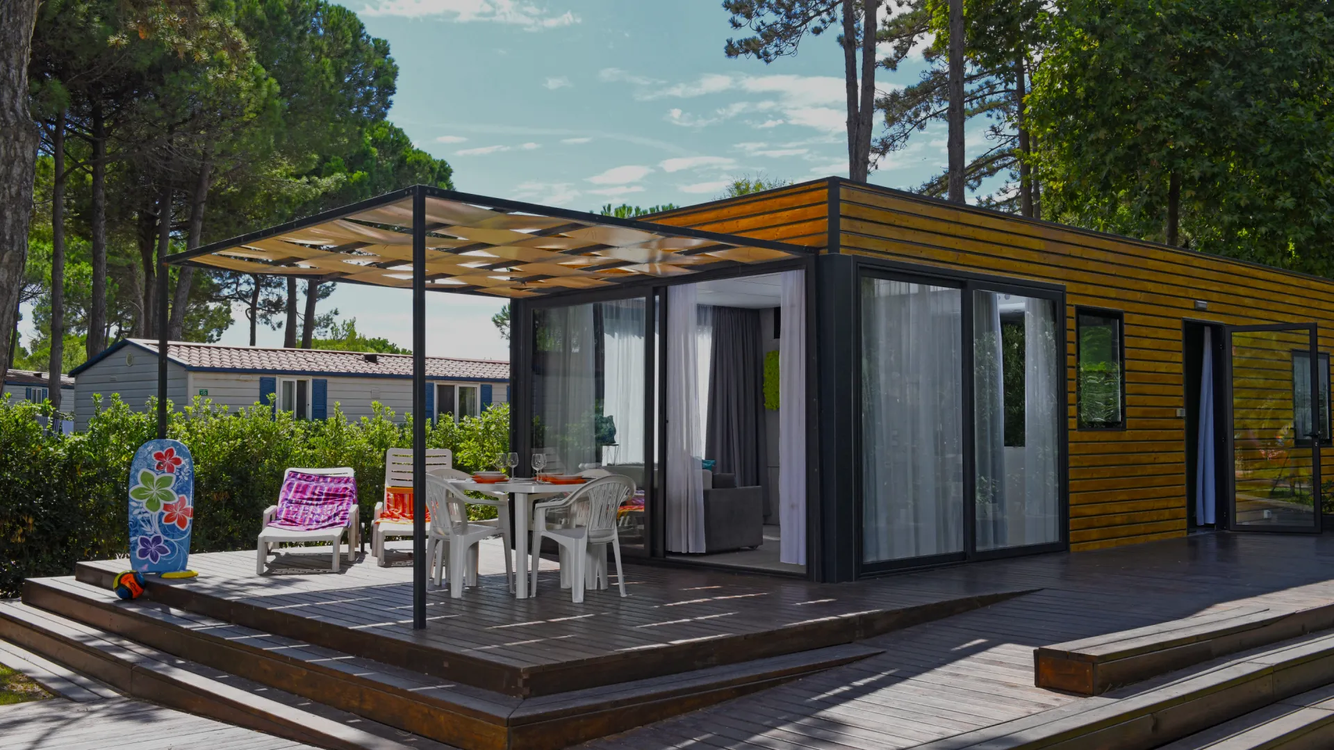 Mobilheime Green 5 personen - Camping Village Pino Mare
