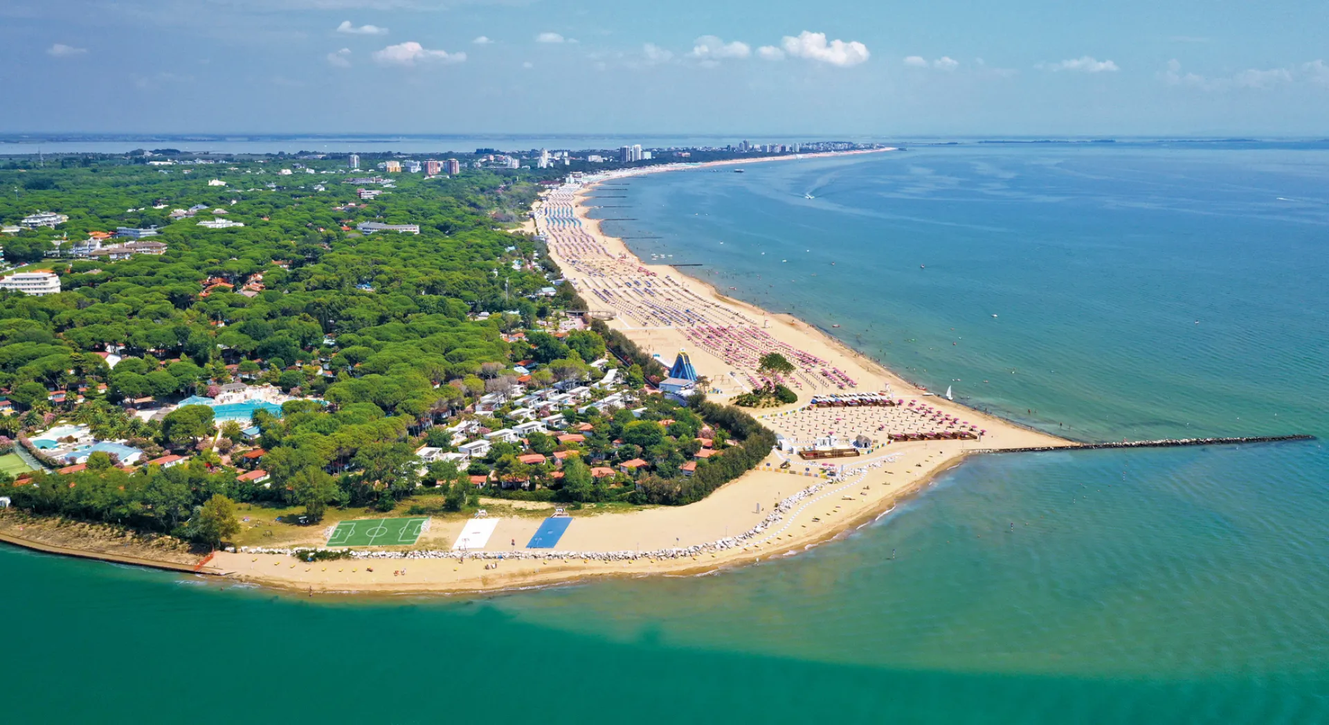 Campingplatz mit privatstrand - Camping Village Pino Mare